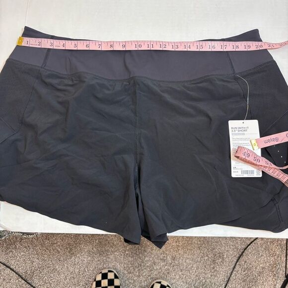 Athleta Run With It 3.5" Short NEW with tags 2X Black - Picture 11 of 13